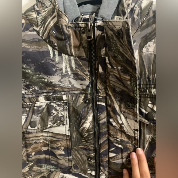 Levis Mens Sherpa Lined Real Tree Removable Hood Trucker Jacket NEW Sizes XL-XXL - Picture 5 of 12